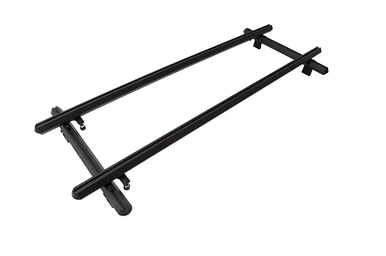 DZ4463JP – DEE ZEE Roof Rack, Direct Fit Textured Powder Coat Black Aluminum 24 Inch Length Rack With 2 Sliding Adjus...